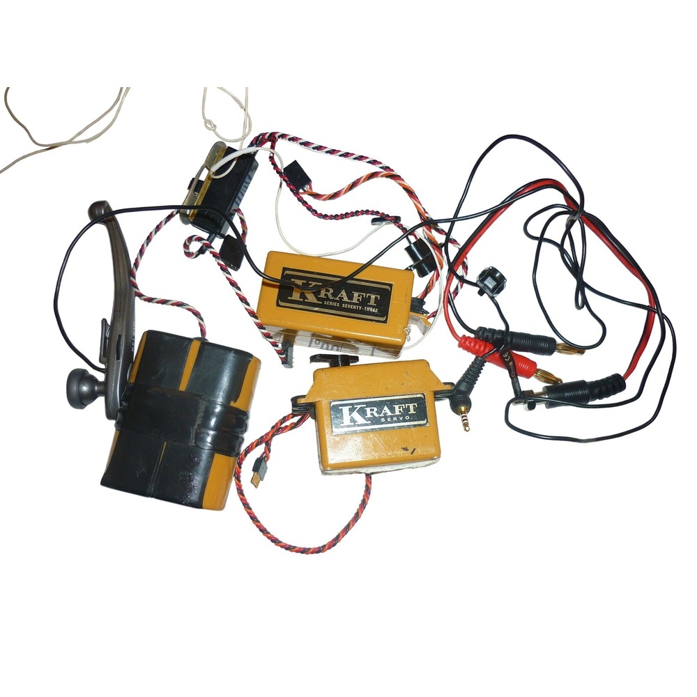 Vintage Kraft Series Seventy-Three RC Receiver & KPS-14 Servo Lot‎ - 1973 USA